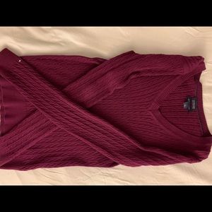 Tommy Hilfiger Purple V-Neck